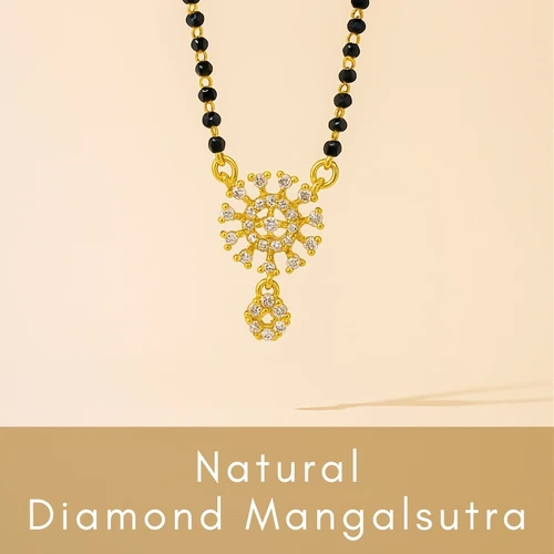 Natural Diamond Mangalsutras